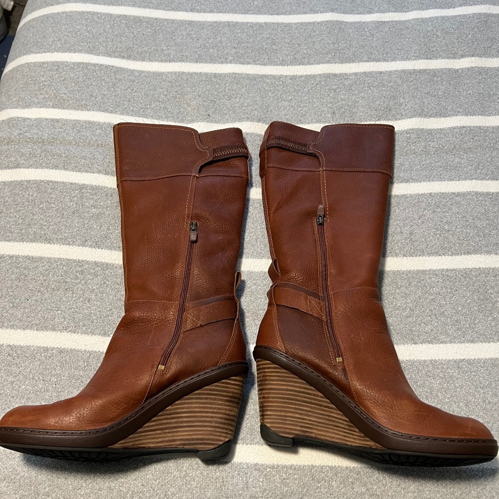 Women’s Timberland Over the Calf Wedge Boot